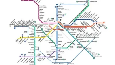 Top estações mais distante do metrô de São Paulo