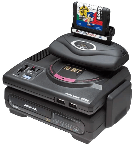 Mega Drive + Mega CD + 32x (Megazord)