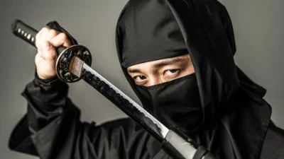 Ninja, Samurai, Shuriken