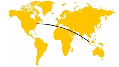 Nova York (EWR) – Singapura (SIN)