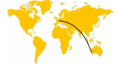 Perth (PER) – Paris (CDG)