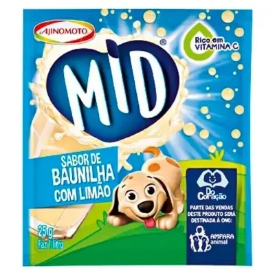 Mid Baunilha com Limão