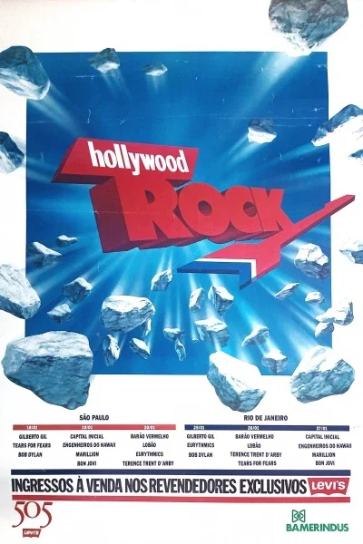 Hollywood Rock '90: Terence Trent D’arby, Eurythmics, Barão Vermelho & Lobão, (20/01/1990) - 80 mil pessoas